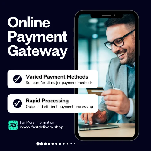 Online Payment Gateway by fastdelivery shop